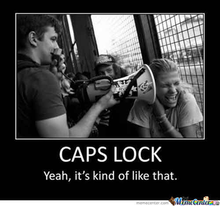 Illustration for article titled Tomorrow is International Caps Lock Day